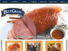 Tablet Screenshot of bluegrassqualitymeats.com